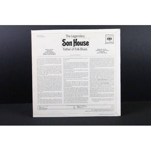 373 - Vinyl - Blues - 2 albums by Son House to include: Father Of Folk Blues (CBS – BPG 62604, Original UK... 