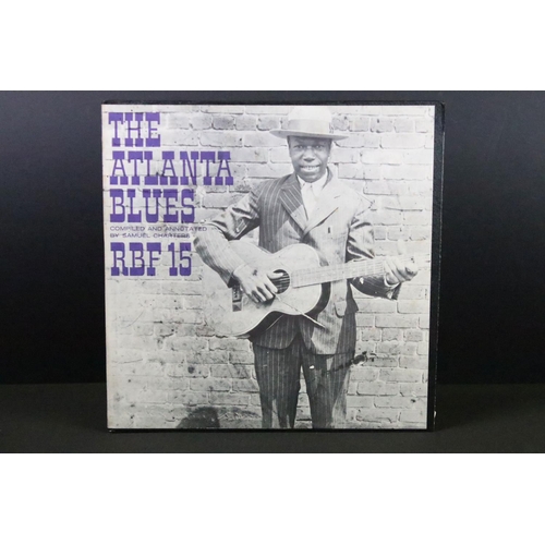 390 - Vinyl - 7 original US Blues albums and one box set on RBF Records to include: Sleepy John Estes – 19... 