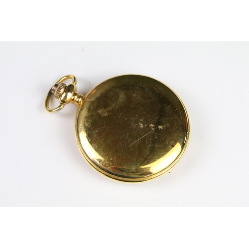 191 - Three vintage pocket watches to include a silver open faced pocket watch with engine turned case (ma... 