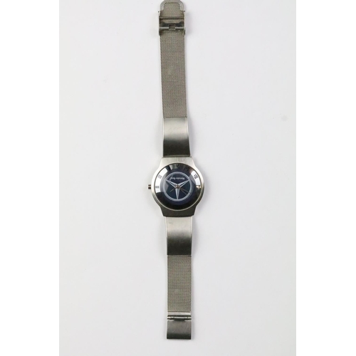 226 - Gents Mercedes Benz watch with logo on the dial