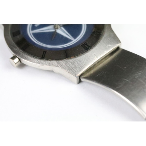 226 - Gents Mercedes Benz watch with logo on the dial