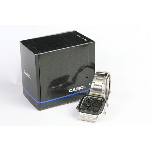 267 - Casio 007 Casino Royale world timer watch