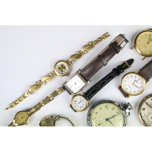 321 - Collection of watches and pocket watches to include Ingersoll pocket watch, Limit, Sekonda, Lorus et... 