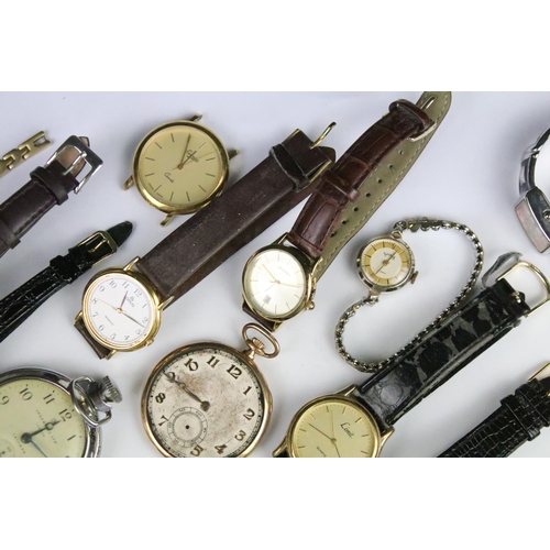 321 - Collection of watches and pocket watches to include Ingersoll pocket watch, Limit, Sekonda, Lorus et... 