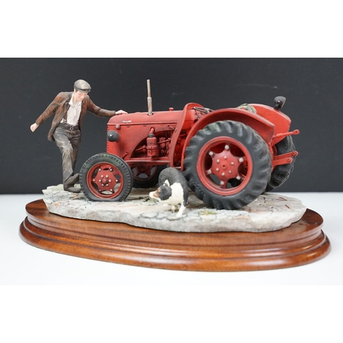 11 - Four boxed Border Fine Arts Classic sculptures to include Hedgerow Adventure (B0949), Kick Start (B0... 