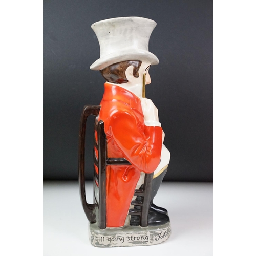 4 - Advertising - A large Ashtead Potters ltd edn Johnnie Walker Toby jug, ltd edn no. 76, reg no. 72029... 