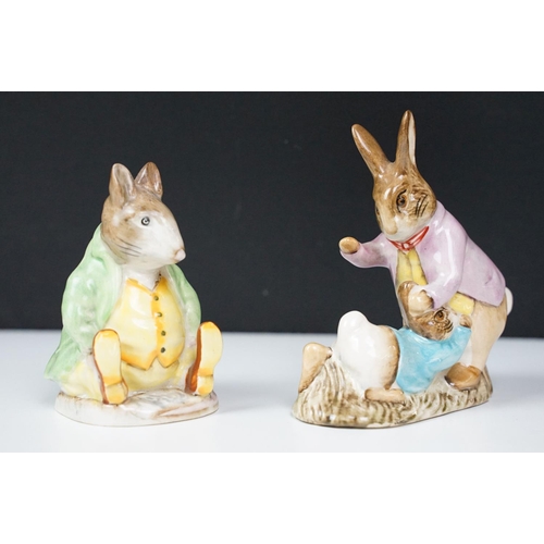 40A - Collection of mixed Beswick ceramics to include Beatrix Potter (Mr Benjamin Bunny & Peter Rabbit, Sa... 