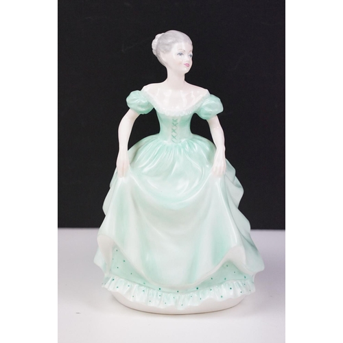 42 - Collection of porcelain lady figurines to include Royal Doulton, Coalport, Royal Grafton & Royal Wor... 