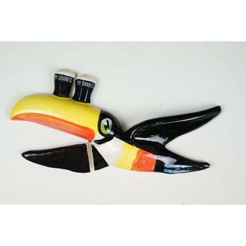 5 - Advertising - A set of three graduating Carlton Ware Guinness flying Toucans, together with a W&R Ca... 