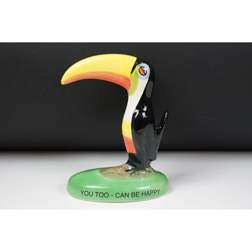 5 - Advertising - A set of three graduating Carlton Ware Guinness flying Toucans, together with a W&R Ca... 