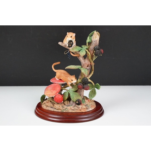 59 - Border Fine Arts limited edition figurine 'Siberian Tiger' (90/395), Summer Fruits (exclusively avai... 