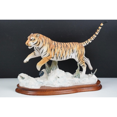 59 - Border Fine Arts limited edition figurine 'Siberian Tiger' (90/395), Summer Fruits (exclusively avai... 