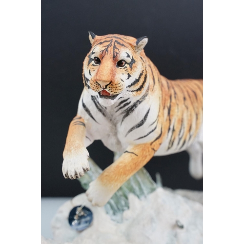 59 - Border Fine Arts limited edition figurine 'Siberian Tiger' (90/395), Summer Fruits (exclusively avai... 