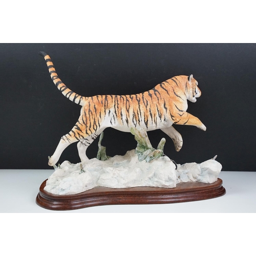 59 - Border Fine Arts limited edition figurine 'Siberian Tiger' (90/395), Summer Fruits (exclusively avai... 