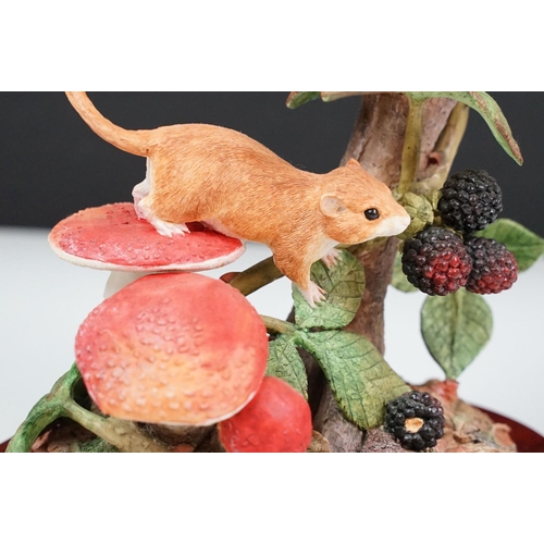 59 - Border Fine Arts limited edition figurine 'Siberian Tiger' (90/395), Summer Fruits (exclusively avai... 