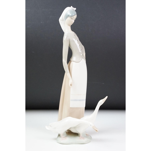 8 - Marion Stewart ceramic figure of a stylised lady, numbered 230613 to base, approx 29cm tall; togethe... 