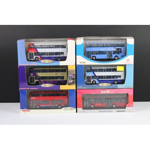 1010 - Nine boxed / cased Creative Master Northcord Ltd Creative Masters diecast model buses to include UKB... 