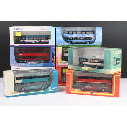 1011 - Nine boxed / cased Creative Master Northcord Ltd Creative Masters diecast model buses to include UKB... 