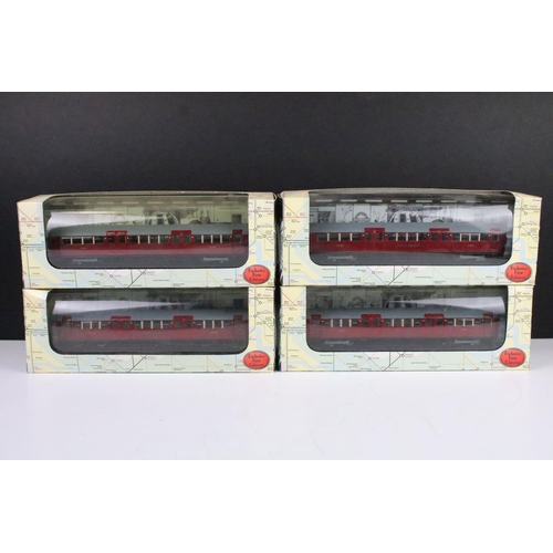 1014 - Set of four boxed 1/76 scale EFE Exclusive First Editions The London Underground 1938 London Tube St... 