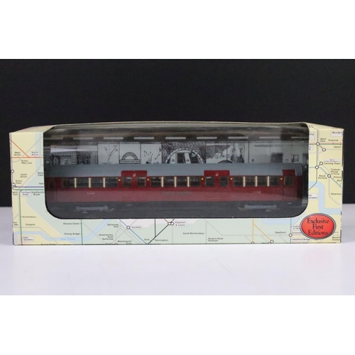 1014 - Set of four boxed 1/76 scale EFE Exclusive First Editions The London Underground 1938 London Tube St... 