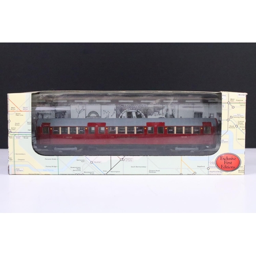 1014 - Set of four boxed 1/76 scale EFE Exclusive First Editions The London Underground 1938 London Tube St... 