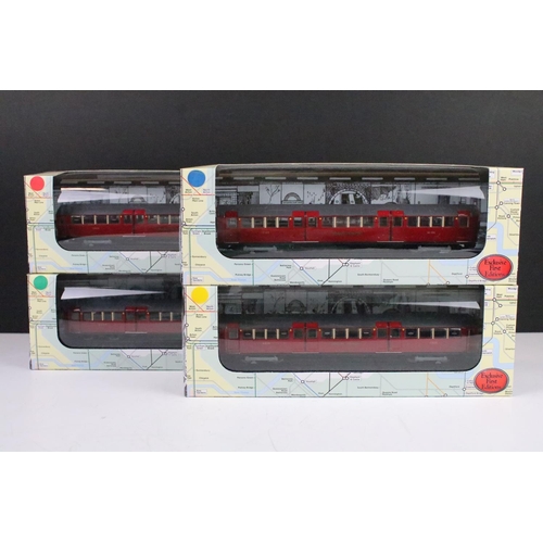 1016 - Set of four boxed 1/76 scale EFE Exclusive First Editions The London Underground 1938 London Tube St... 