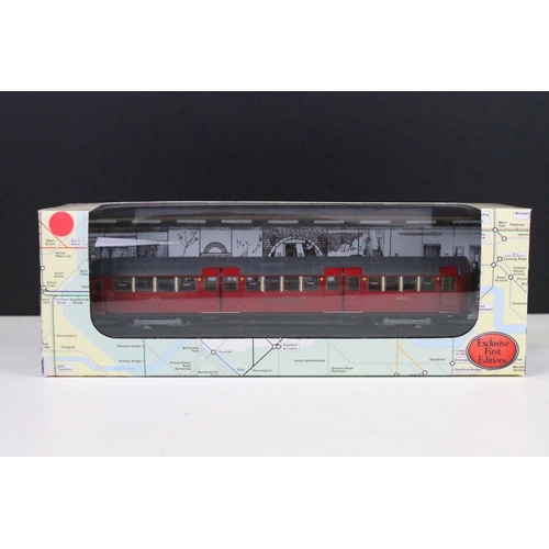 1016 - Set of four boxed 1/76 scale EFE Exclusive First Editions The London Underground 1938 London Tube St... 