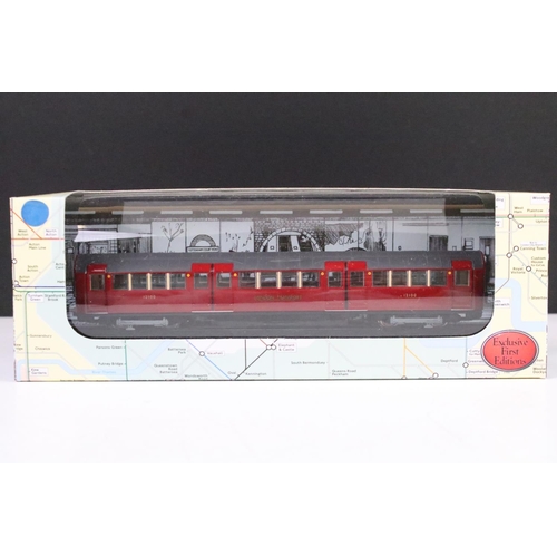 1016 - Set of four boxed 1/76 scale EFE Exclusive First Editions The London Underground 1938 London Tube St... 