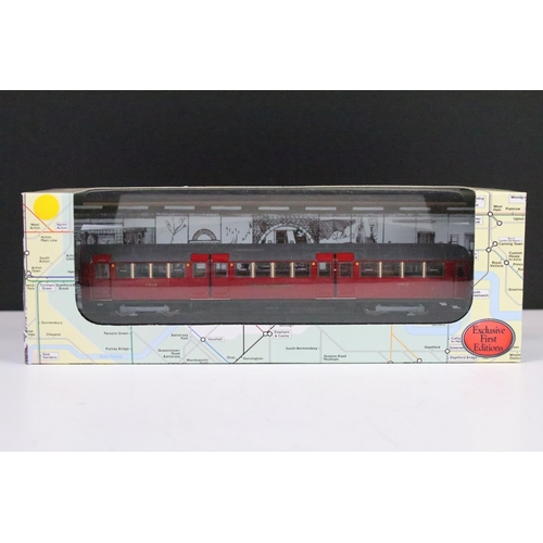 1016 - Set of four boxed 1/76 scale EFE Exclusive First Editions The London Underground 1938 London Tube St... 