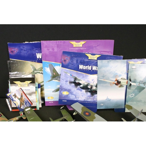 1068 - 19 Corgi Aviation Archive diecast model planes to include 2 x Bristol Blenheim, Do 17/215, Short Sun... 