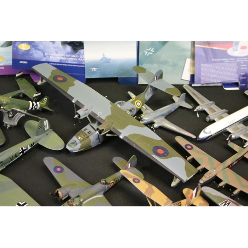 1068 - 19 Corgi Aviation Archive diecast model planes to include 2 x Bristol Blenheim, Do 17/215, Short Sun... 