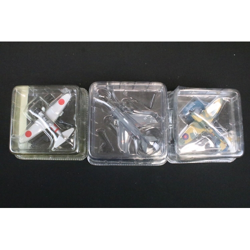 1069 - Collection of diecast model aircraft to include 35 x unmarked examples 1 x Atlas Edition Military Gi... 