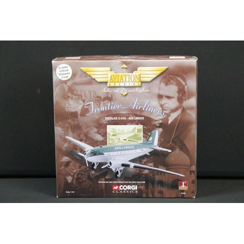 1070 - Eight boxed 1/144 scale Corgi Aviation Archives diecast models to include 47601, 47206, 47103, 47402... 