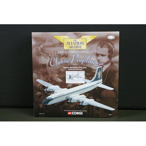 1074 - Seven boxed Corgi Aviation Archive diecast models to include ltd edn 1/72 49303 P51D Mustang, ltd ed... 