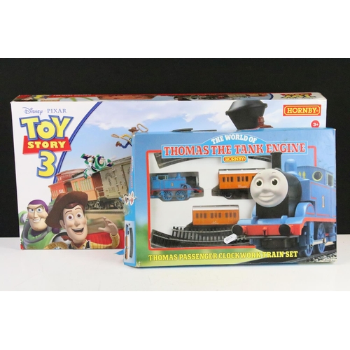 114 - Two boxed Hornby OO gauge TV related train sets to include R260 Thomas the Tank Engine Passenger Clo... 