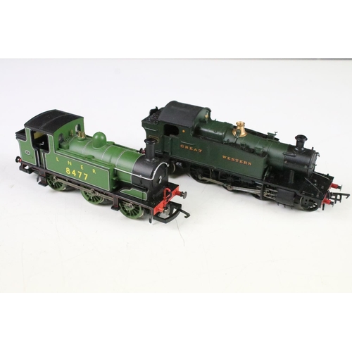 15 - 13 OO gauge locomotives to include Hornby Harry, Bachmann LNER 8680, Wrenn 0-6-0 Southern 154 etc