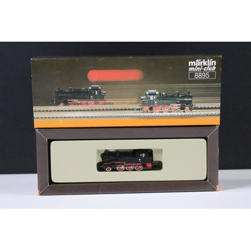 18 - Two boxed Marklin Mini Club Z gauge locomotives to include 8112 and 8895