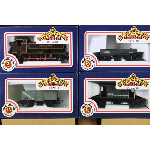 21 - Two boxed Bachmann OO gauge Freight Sets to include 30201 57XX London Transport L99 and 3 Wagons and... 