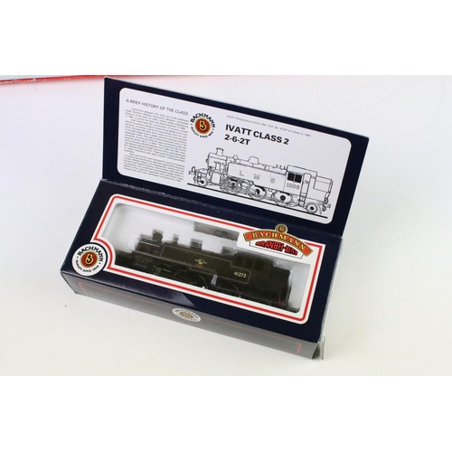 24 - Five boxed OO gauge locomotives to include 3 x Bachmann (31402 Lord Nelson 30851 Sir Francis Drake B... 