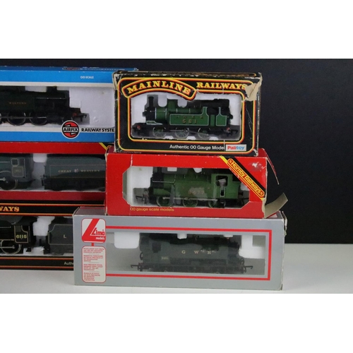 28 - Eight boxed OO gauge locomotives to include 4 x Hornby / Triang featuring R759 GWR Loco Albert Hall,... 