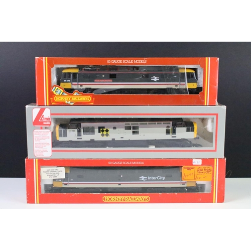 5 - Five boxed OO gauge locomotives to include 4 x Hornby (R288 BR Co Co Diesel Class 47 InterCity, R800... 