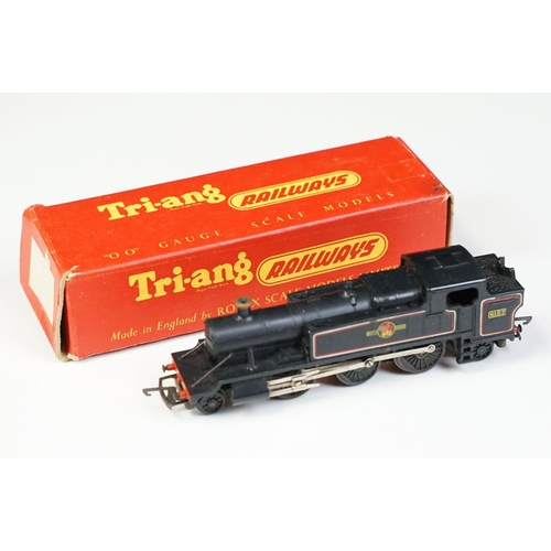 53 - Quantity of 26 boxed Triang TT Gauge rolling stock to include locomotives, wagons, cars, coaches, et... 