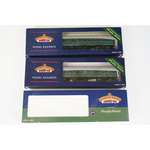 60 - 28 Boxed Bachmann OO gauge items of rolling stock and three item sets to include 4 x Murphy Models (... 
