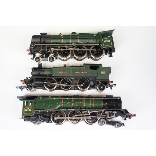 80 - 15 OO gauge locomotives to include Mainline 45690 Leander, Bachmann Jupiter 4-4-0, Triang R553/4 Cal... 