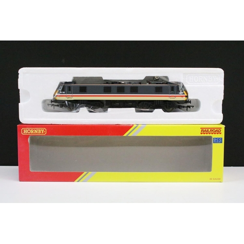 171 - Two boxed Hornby OO gauge Railroad locomotives to include R3585 Intercity Class 90 90135 and R3171 C... 