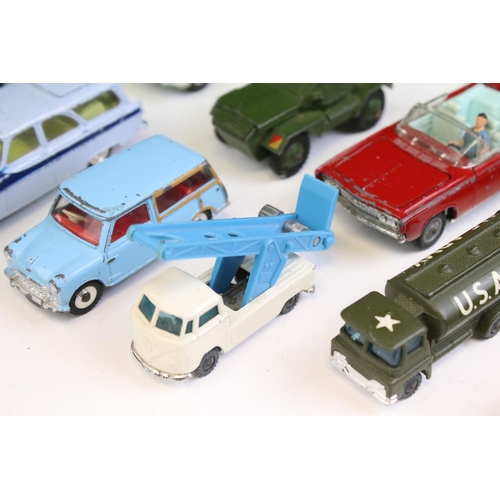 1333 - Small quantity of 11 Mid 20th C onwards diecast models to include Dinky Triumph 2000, Dinky 199 Aust... 