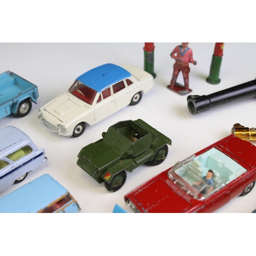 1333 - Small quantity of 11 Mid 20th C onwards diecast models to include Dinky Triumph 2000, Dinky 199 Aust... 