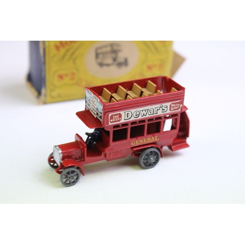 1335 - Nine boxed Matchbox Models of yesteryear diecast models to include Y5 1929 Leyland Titan, Y11 1912 P... 