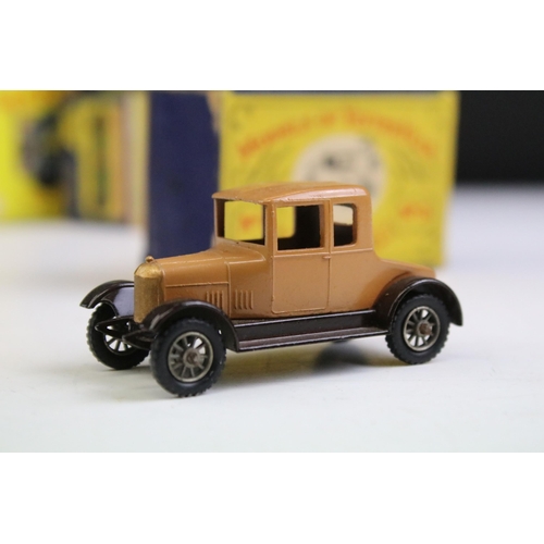 1335 - Nine boxed Matchbox Models of yesteryear diecast models to include Y5 1929 Leyland Titan, Y11 1912 P... 