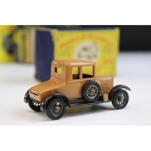 1335 - Nine boxed Matchbox Models of yesteryear diecast models to include Y5 1929 Leyland Titan, Y11 1912 P... 